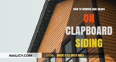 Removing Nail Heads: A Guide for Clapboard Siding