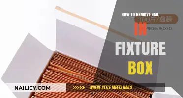 Removing Nails from Fixture Boxes: A Quick Guide