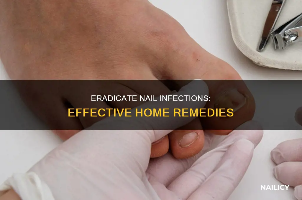 how to remove nail infection