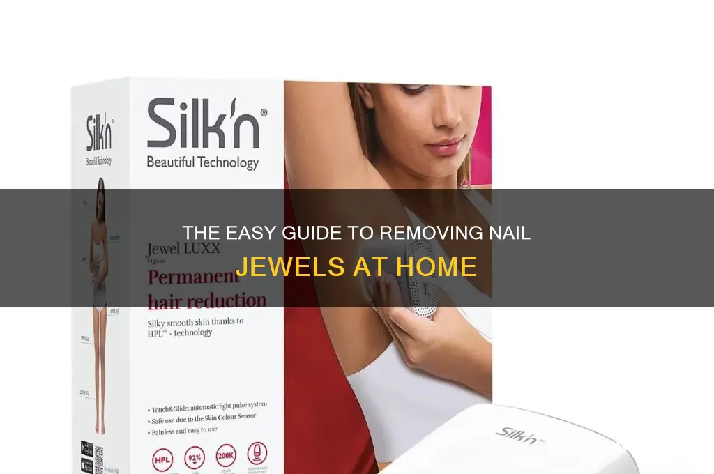 how to remove nail jewels