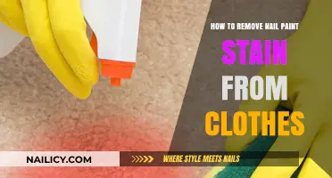 Removing Nail Paint Stains: A Quick Guide for Clothes