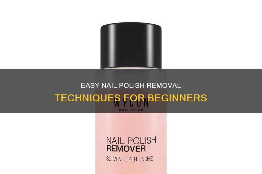 how to remove nail poish