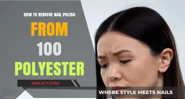 Easy Ways to Remove Nail Polish Stains from Polyester