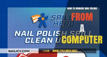 Cleaning Your Computer: Removing Nail Polish Easily