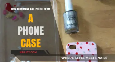 Removing Nail Polish Stains from Your Phone Case