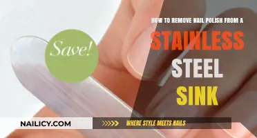 Stainless Steel Sink: Removing Nail Polish the Right Way