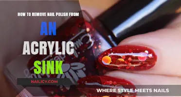Acrylic Sinks and Nail Polish: Quick Removal Tips