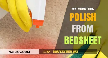 Removing Nail Polish Stains from Bedsheets: A Quick Guide