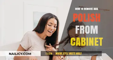 Removing Nail Polish Stains from Cabinets: Quick Guide