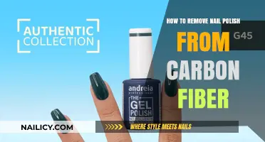 Eradicating Nail Polish Stains from Carbon Fiber