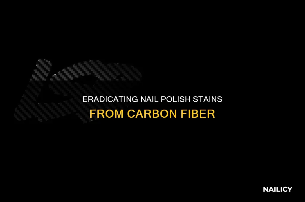 how to remove nail polish from carbon fiber