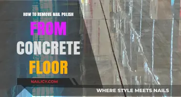 Easy Ways to Remove Nail Polish from Concrete Floors