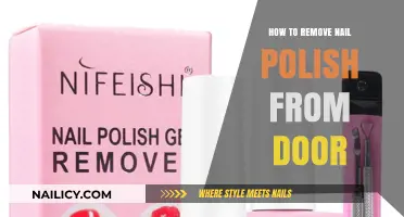 Easy Ways to Remove Nail Polish from Doors