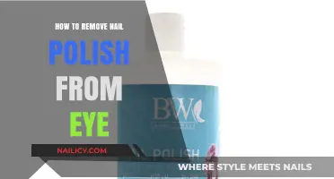 Quickly and Safely Removing Nail Polish from Eyes