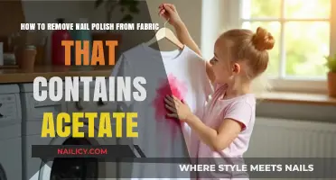 Erase Nail Polish Stains: Acetate Fabric Solutions