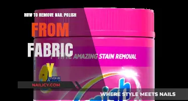 Easy Ways to Remove Nail Polish from Fabric