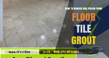 Eradicating Nail Polish from Floor Tile Grout: A Step-by-Step Guide