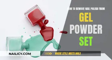 Removing Nail Polish: Gel Powder Set Cleanup Tips
