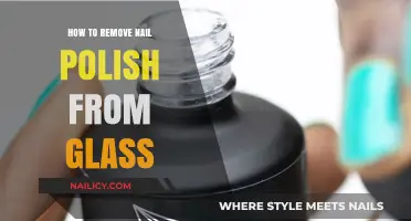 Removing Nail Polish Stains from Glass: A Quick Guide