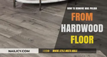 Removing Nail Polish Stains from Hardwood Floors