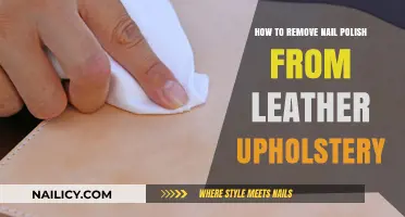 Leather Upholstery Stain: Removing Nail Polish