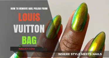 Removing Nail Polish Stains from Your Louis Vuitton Bag