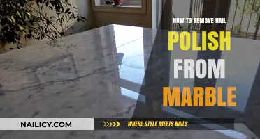 Removing Nail Polish Stains from Marble: A Quick Guide