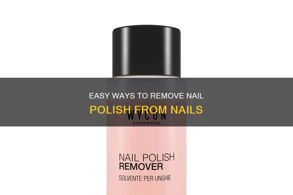 how to remove nail polish from na