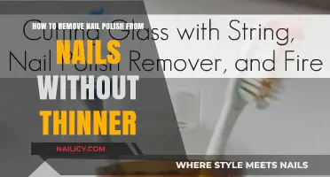 Easy Nail Polish Removal: No Thinner Needed
