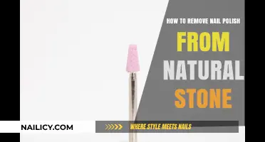 Natural Stone Stain: Removing Nail Polish