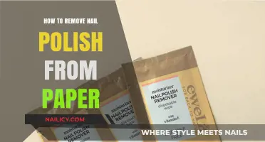 Erase Nail Polish Stains from Paper: Quick Hacks