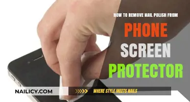 Eradicating Nail Polish from Your Phone's Screen Protector