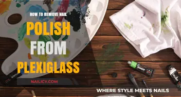 Removing Nail Polish Stains from Plexiglass: A Quick Guide