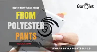 Easy Ways to Remove Nail Polish Stains from Polyester Pants