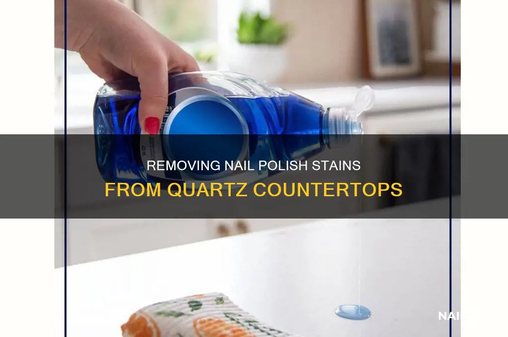 how to remove nail polish from quartz