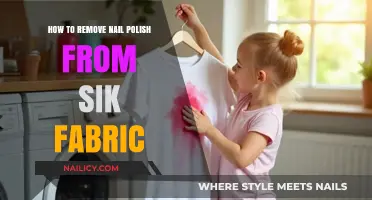 Removing Nail Polish Stains from Silk: A Quick Guide
