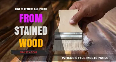 Removing Nail Polish Stains from Wood: Quick Solutions