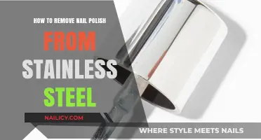 Stainless Steel Savior: Removing Nail Polish Stains