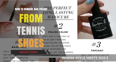 Easy Ways to Remove Nail Polish from Tennis Shoes
