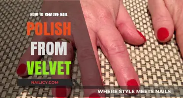 Simple Guide: Removing Nail Polish Stains from Velvet