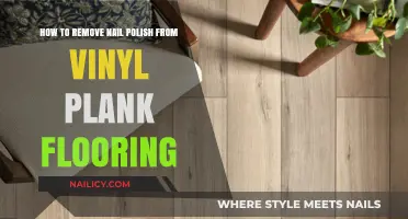 Removing Nail Polish from Vinyl Plank Flooring