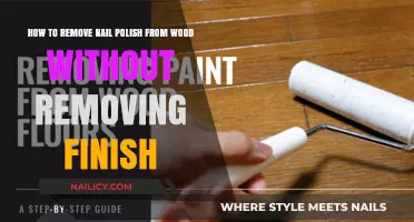 Erase Nail Polish from Wood: Keep the Finish Intact