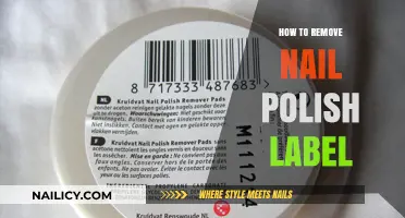 Easy Methods to Remove Nail Polish Labels