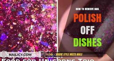 Removing Nail Polish Stains from Dishes: A Quick Guide