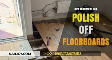 Efficiently Removing Nail Polish from Floorboards