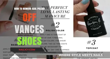 Removing Nail Polish Stains from Your Favorite Vance Shoes