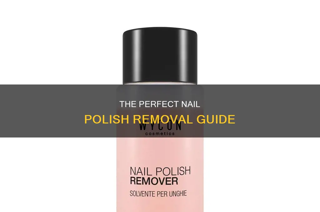 how to remove nail polish perfectly