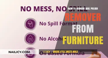 Erase Nail Polish Remover Stains from Furniture