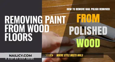 Cleaning Wood: Removing Nail Polish Remover Stains