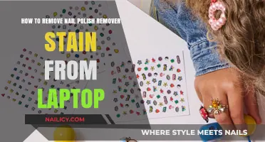 Erase Laptop Stains: Nail Polish Remover Tips
